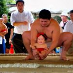 松尾大社　八朔祭 子供土俵入り